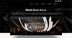 Desktop Screenshot of metal-euro.hr